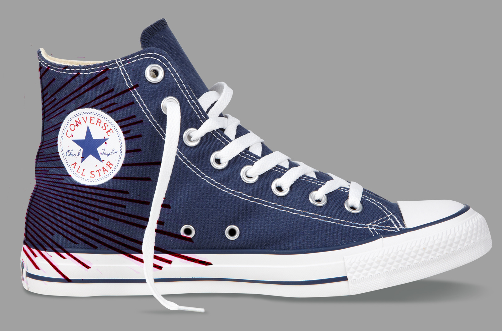 手绘匡威鞋设计——眼眸