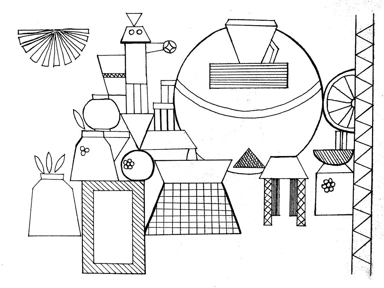 几何形场景归纳