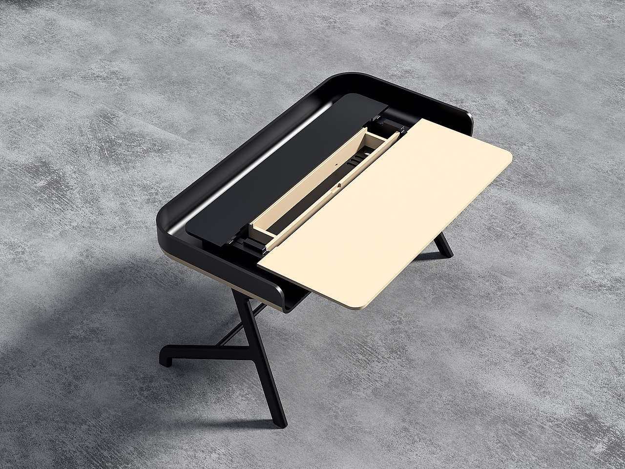 升降桌渲染（图ZMjU2NzkwMzU2） - 产品 - 站酷设计师打败神话原创素材 - 站酷ZCOOL