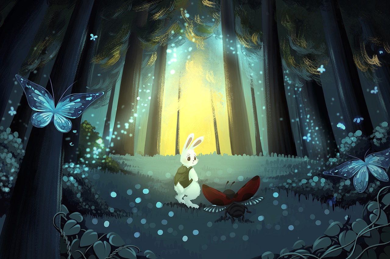 儿童插画森林系列（图ZMzc5ODg4MjQ4） - 儿童插画 - 站酷设计师粒或熙原创素材 - 站酷ZCOOL