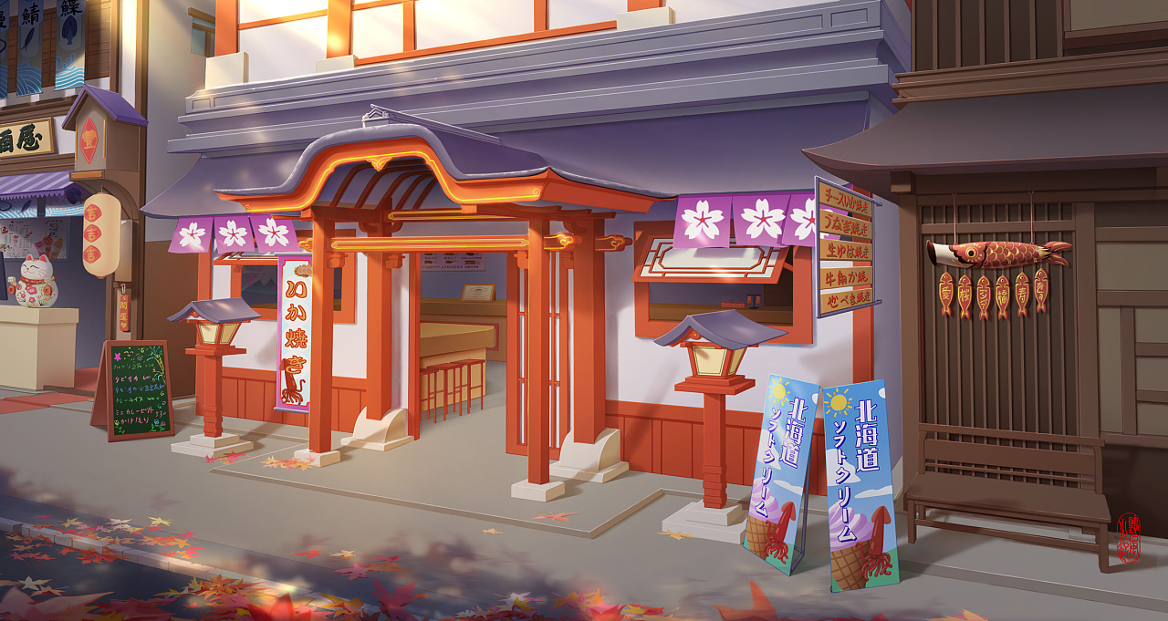 和风街头-古风日式和风赛璐璐