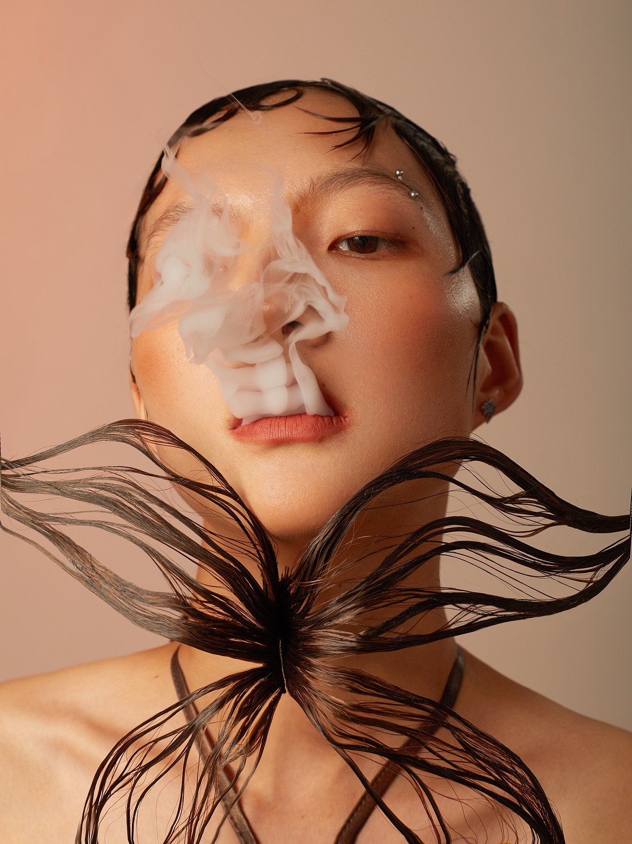 以蝴蝶为元素 一组创意妆面的拍摄