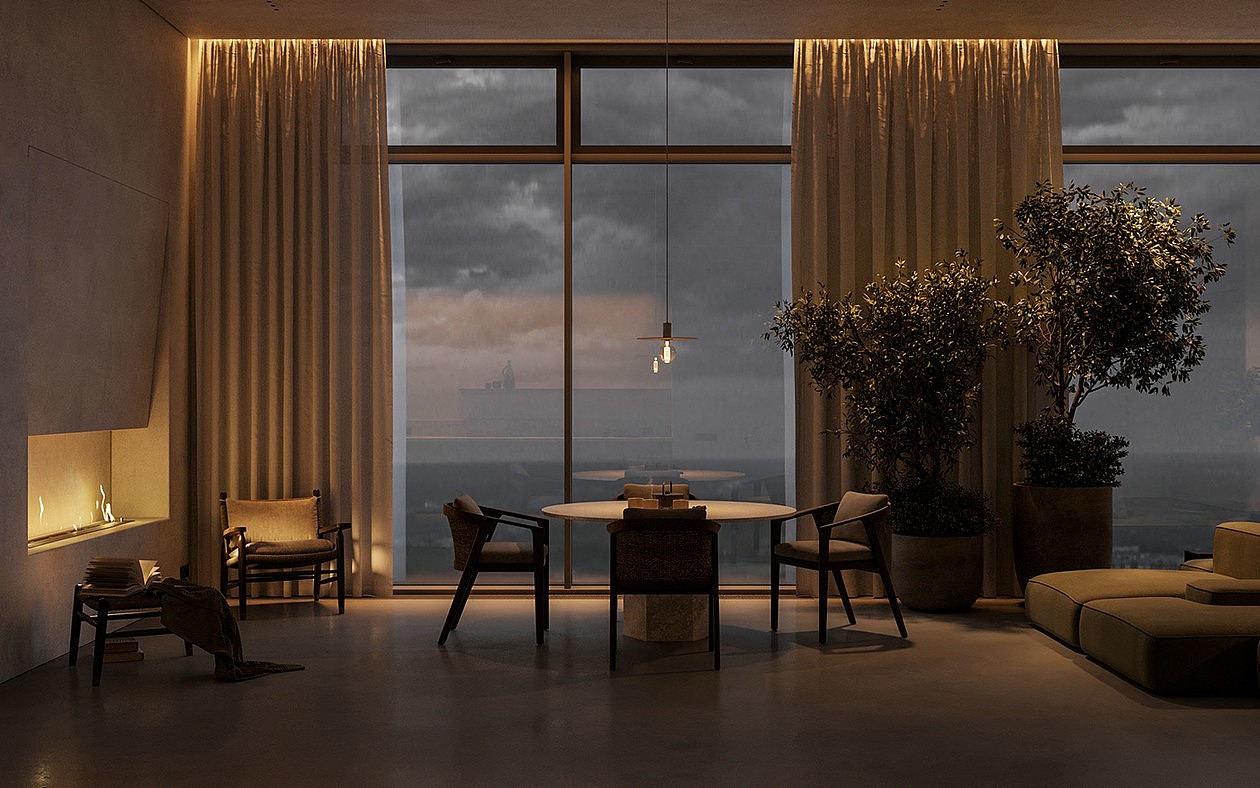 一种空间,两种灯光,细节超丰富