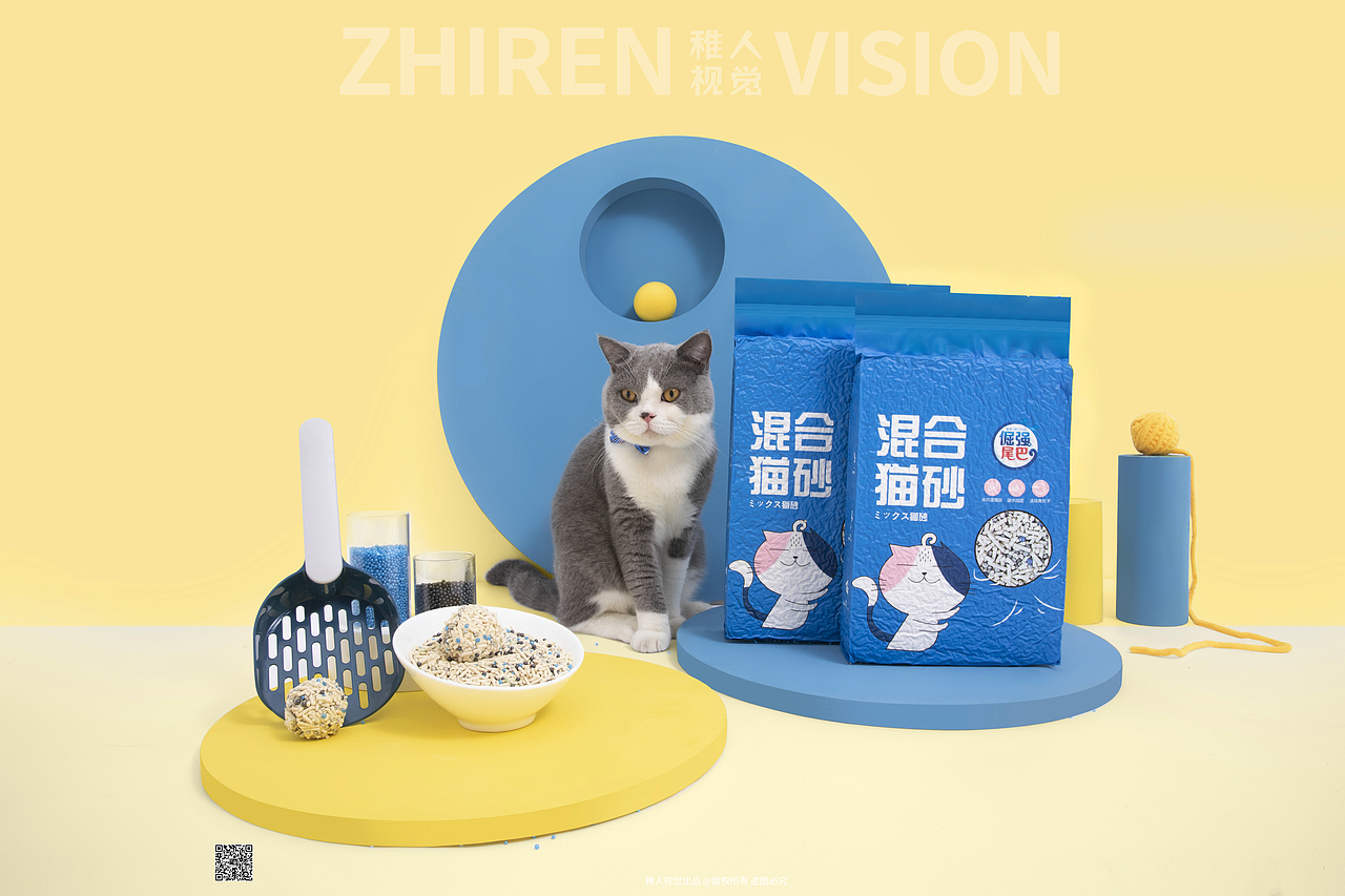 立白乐宠-倔强的尾巴猫砂产品摄影（图ZMjI4MzkwMTYw） - 产品摄影 - 站酷设计师稚人视觉影像原创素材 - 站酷ZCOOL