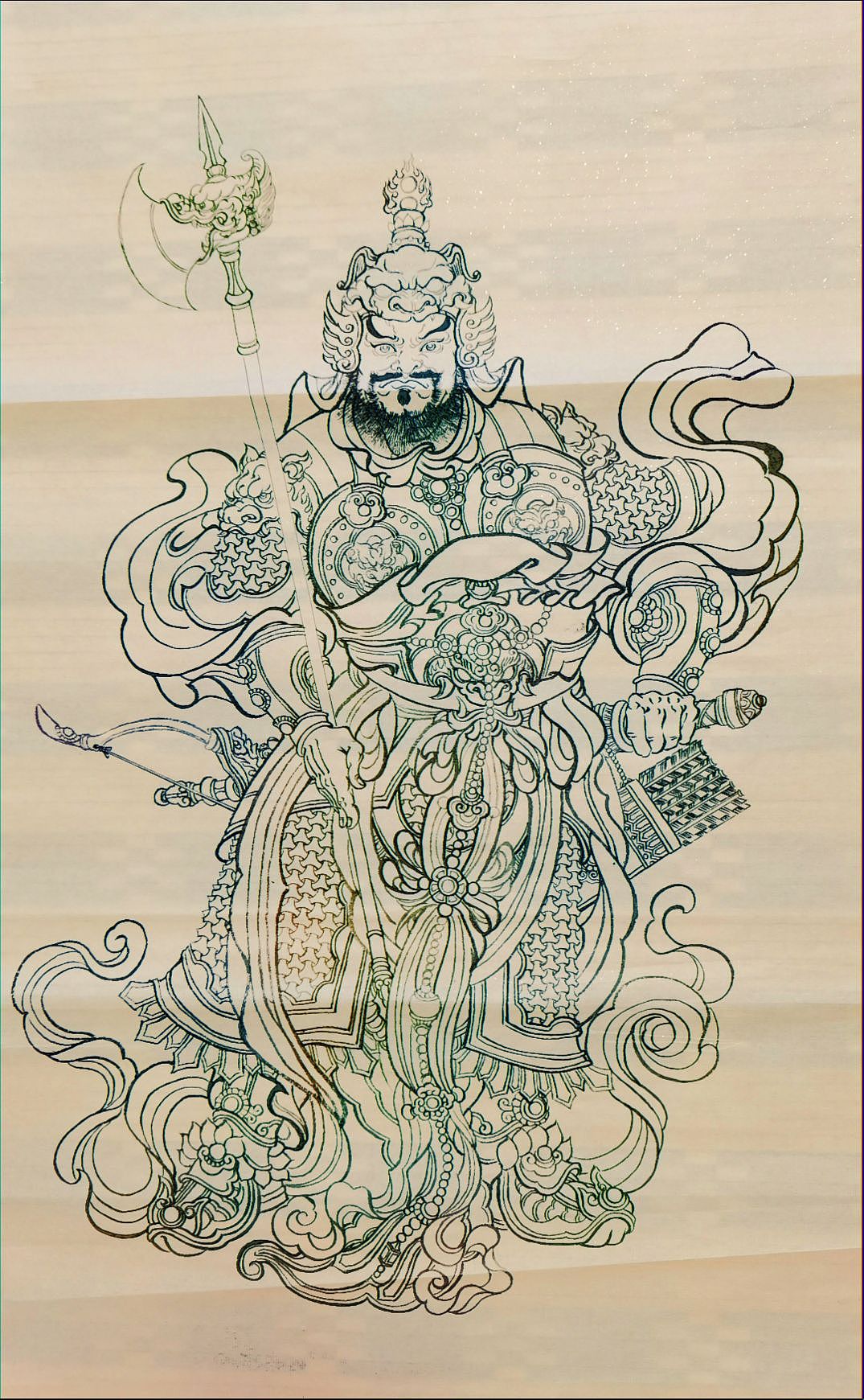 门神（图ZMzI3NzgwMzk2） - 艺术插画 - 站酷设计师301064844原创素材 - 站酷ZCOOL