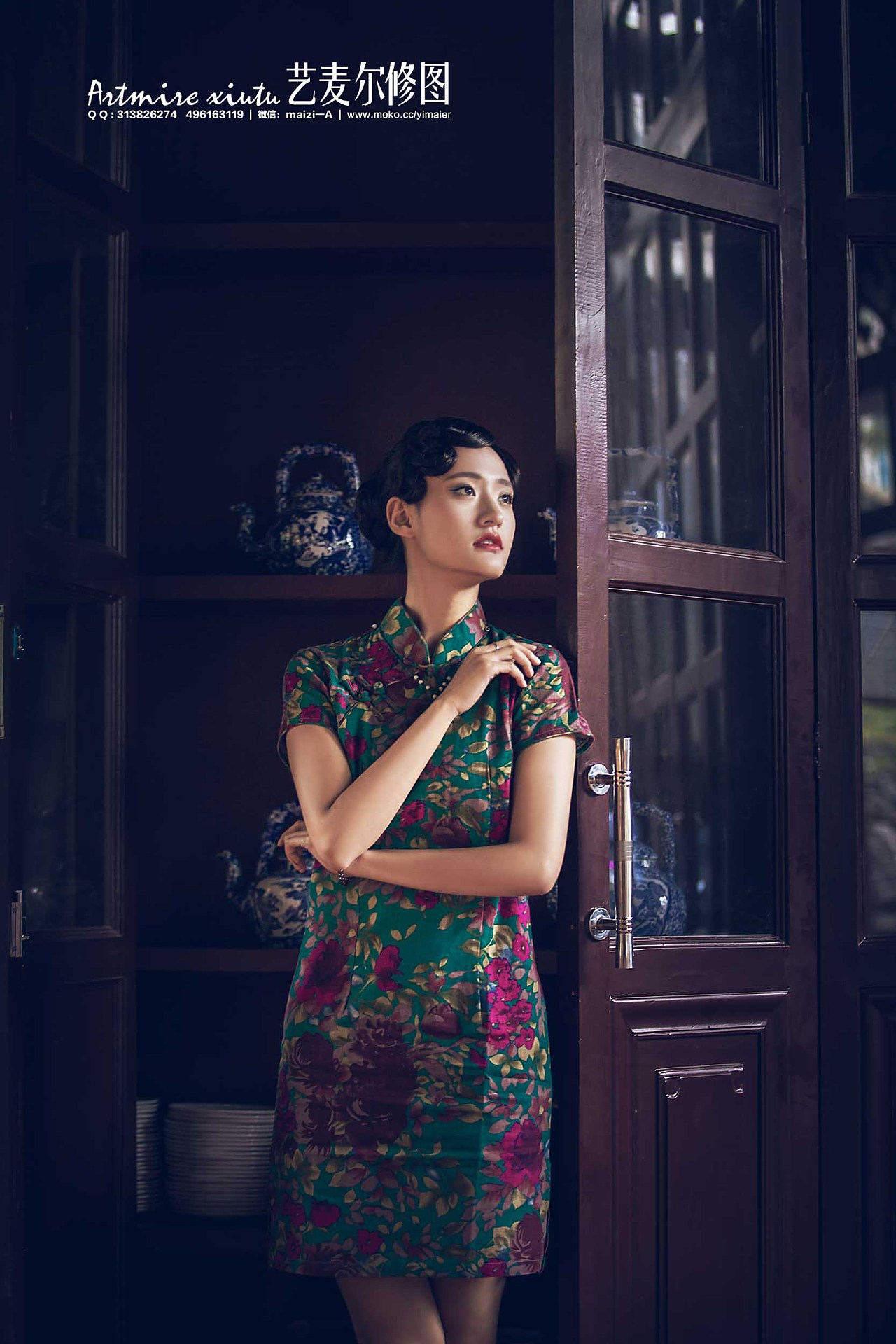 cheongsam drunken beauty旗袍醉美人