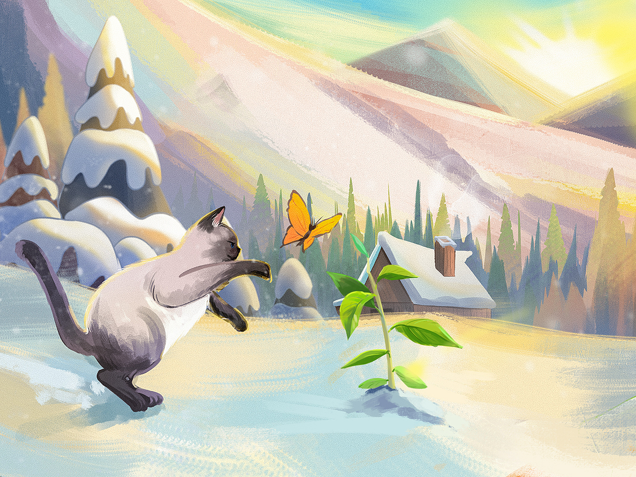 二十四节气 - 立春--春到人间草木知