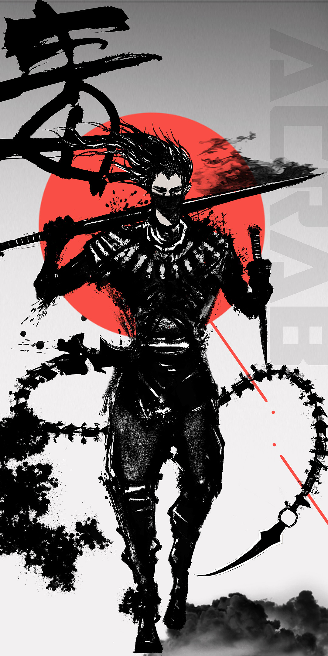 水墨十二星座武士（图ZMTg3NzUzOTg0） - 创作习作 - 站酷设计师来一点冰的原创素材 - 站酷ZCOOL