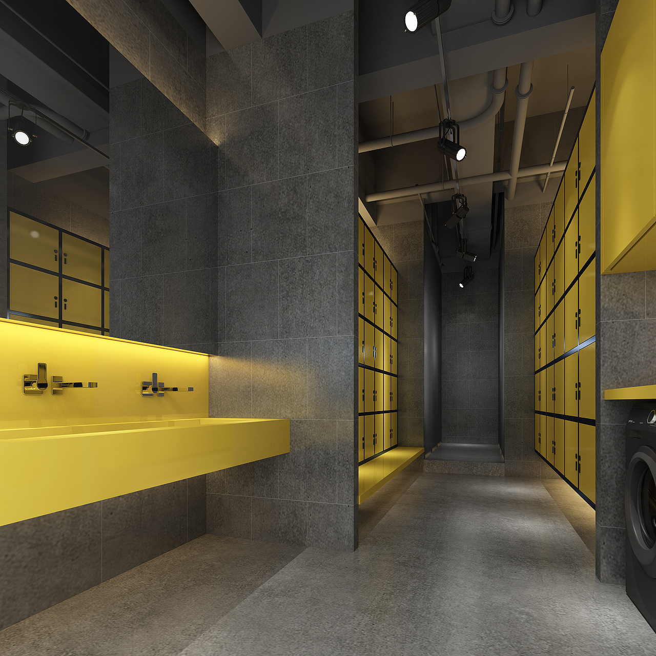 深圳健身房（图ZMTI3NTgwMTI4） - 家装设计 - 站酷设计师好一个色计师原创素材 - 站酷ZCOOL