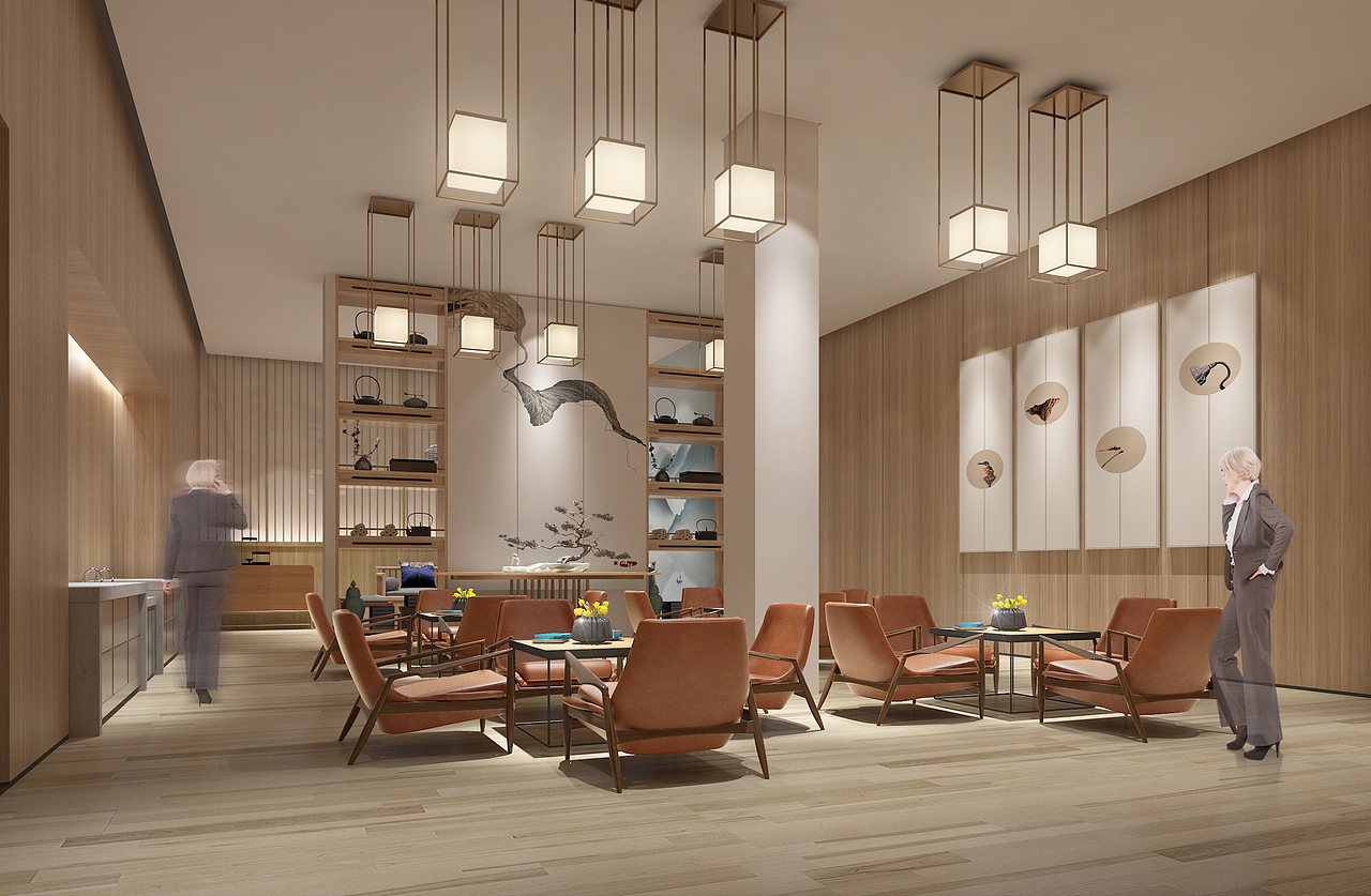 观完展,到了休闲区。几张矮桌子,几盏明灯,聊聊几句。结束了这次的旅程