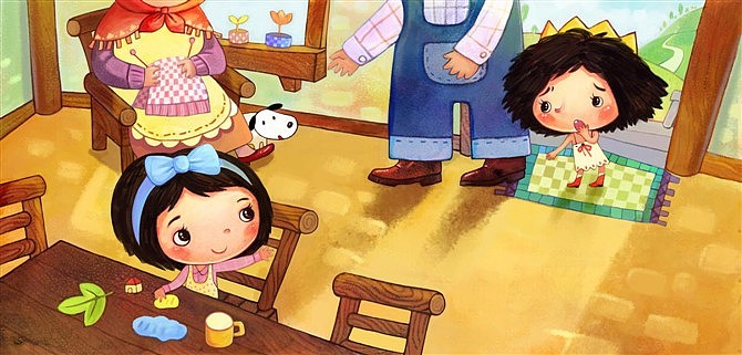 两年前画的儿插~（图ZNzc1OTA2MA==） - 儿童插画 - 站酷设计师叮小能原创素材 - 站酷ZCOOL