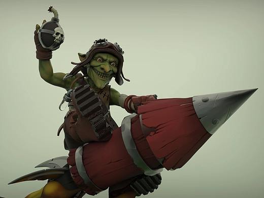 魔獸世界：地精（個(gè)人主頁-ZNTI4Njk5NDg=） - 玩具 - 站酷設(shè)計(jì)師季初DEMON原創(chuàng)素材 - 站酷ZCOOL