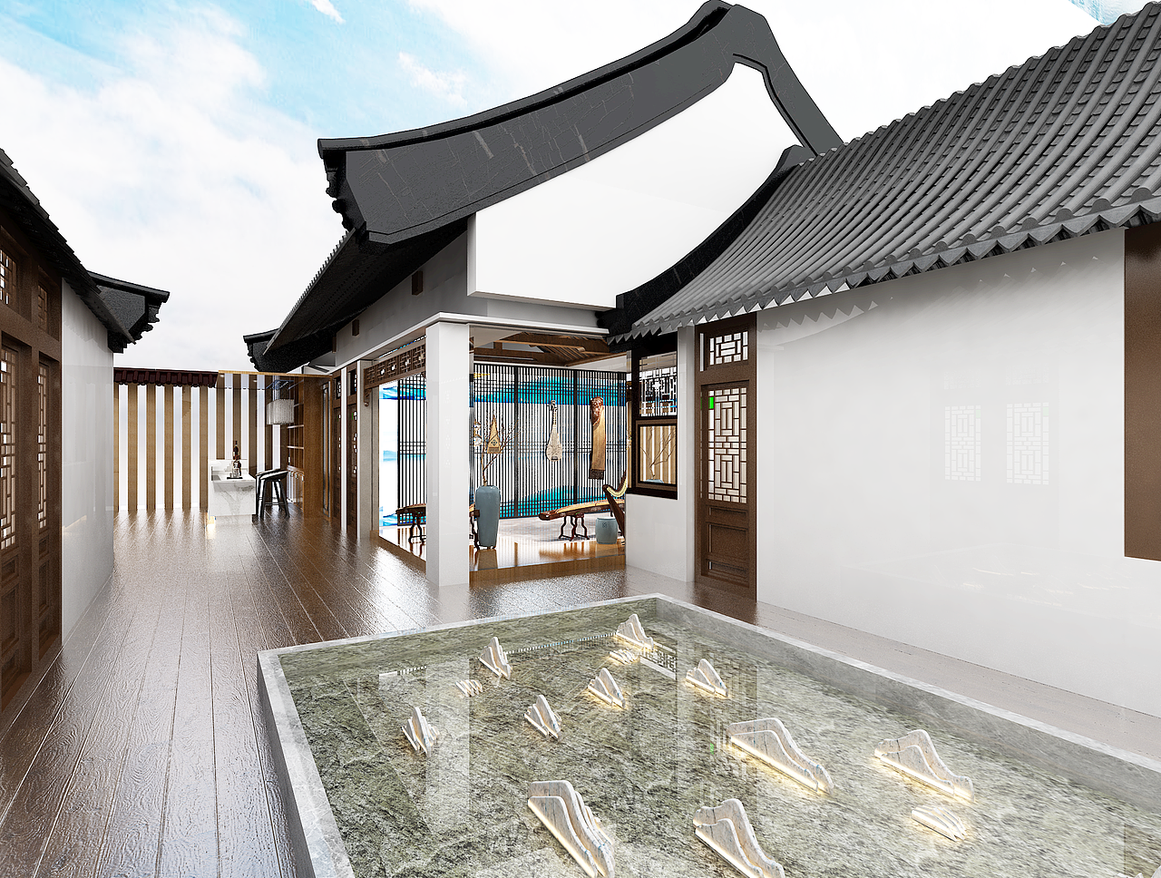 四合院改造设计-毕业设计（图ZMTU1MjA2MTA4） - 家装设计 - 站酷设计师然然嘻嘻嘻原创素材 - 站酷ZCOOL