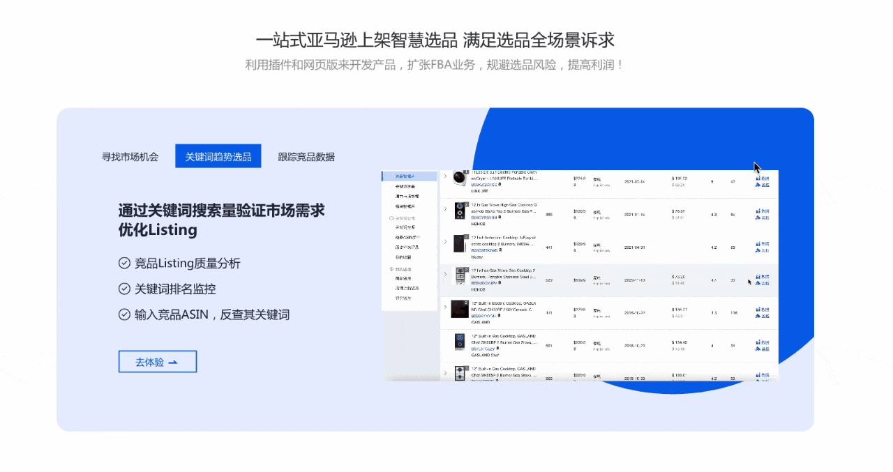 Amazon(亚马逊)智慧选品工具v2.0(图ZMjc4NDM5ODY4) - 软件界面 - 站酷设计师Sail1993原创素材 - 站酷ZCOOL
