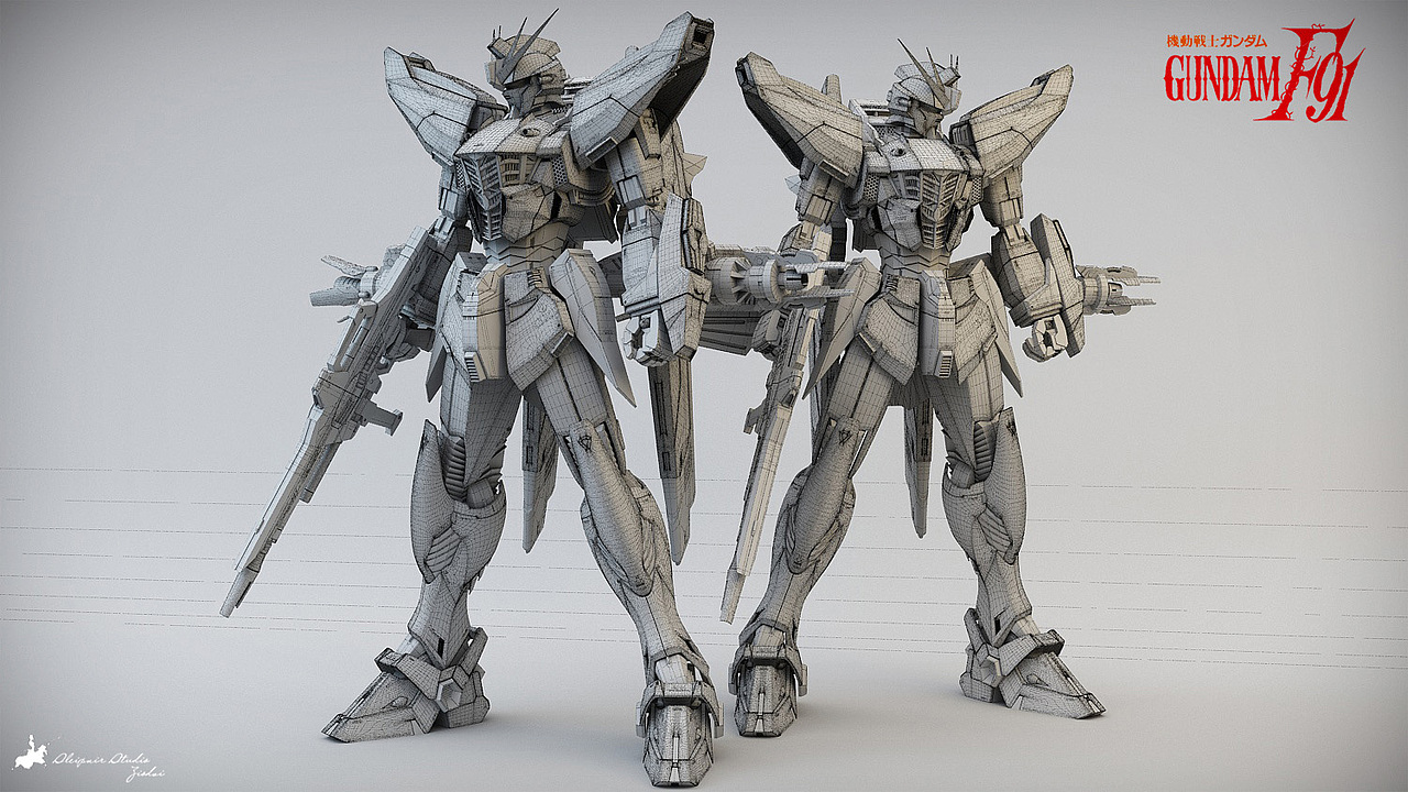 Metal Build F91 Plus（图ZNjQxNzU0ODQ=） - 动画/影视 - 站酷设计师ziodai原创素材 - 站酷ZCOOL