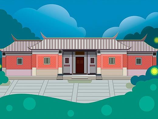 福建泉州南安景点随记插画