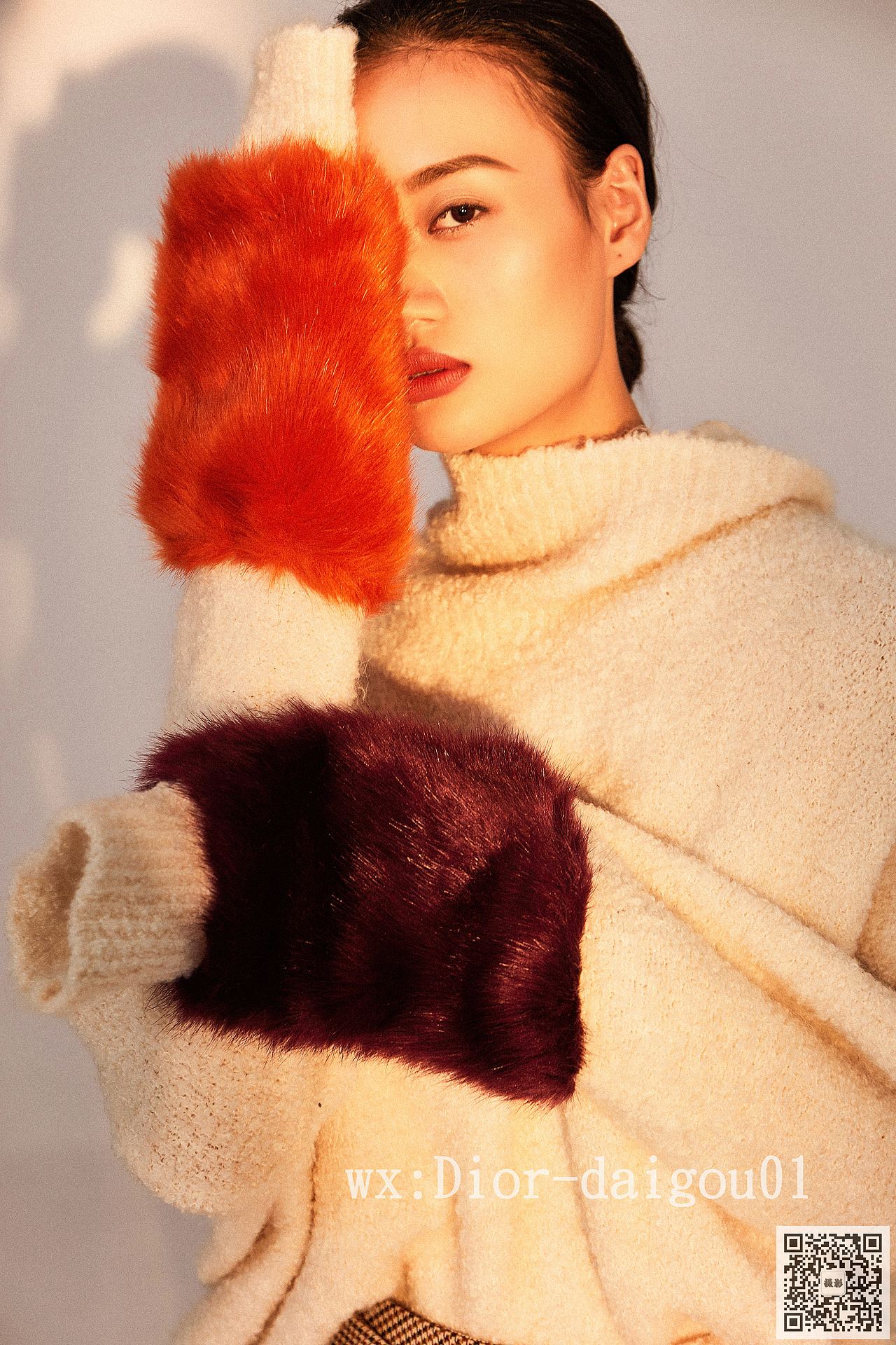 创作画册服装产品拍摄男装女装毛衣广告内景棚拍摄影