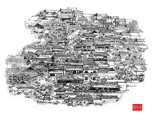 建筑速写