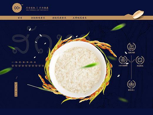 大米淘宝店铺首页（个人主页-ZMjc2NDU4MDA=） - 电商 - 站酷设计师ljl747原创素材 - 站酷ZCOOL