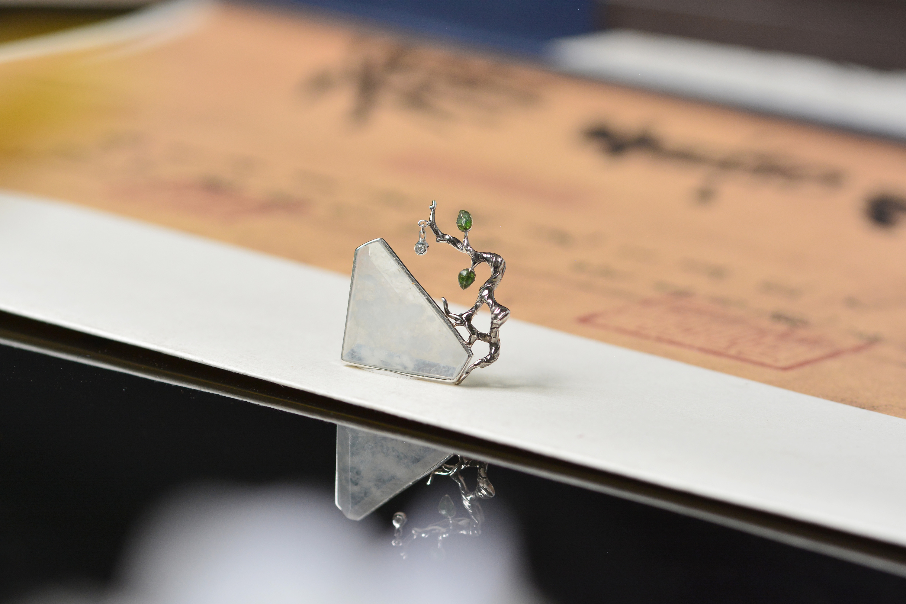 设计师作品|秋思翡翠吊坠