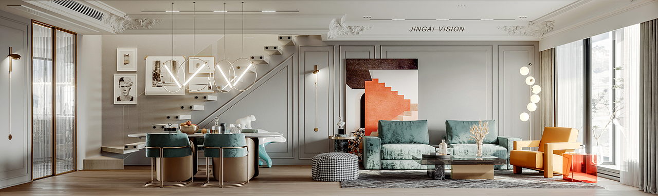 高级灰/维多利亚（图ZMTg4Mjg3MzU2） - 家装设计 - 站酷设计师卖画为生原创素材 - 站酷ZCOOL