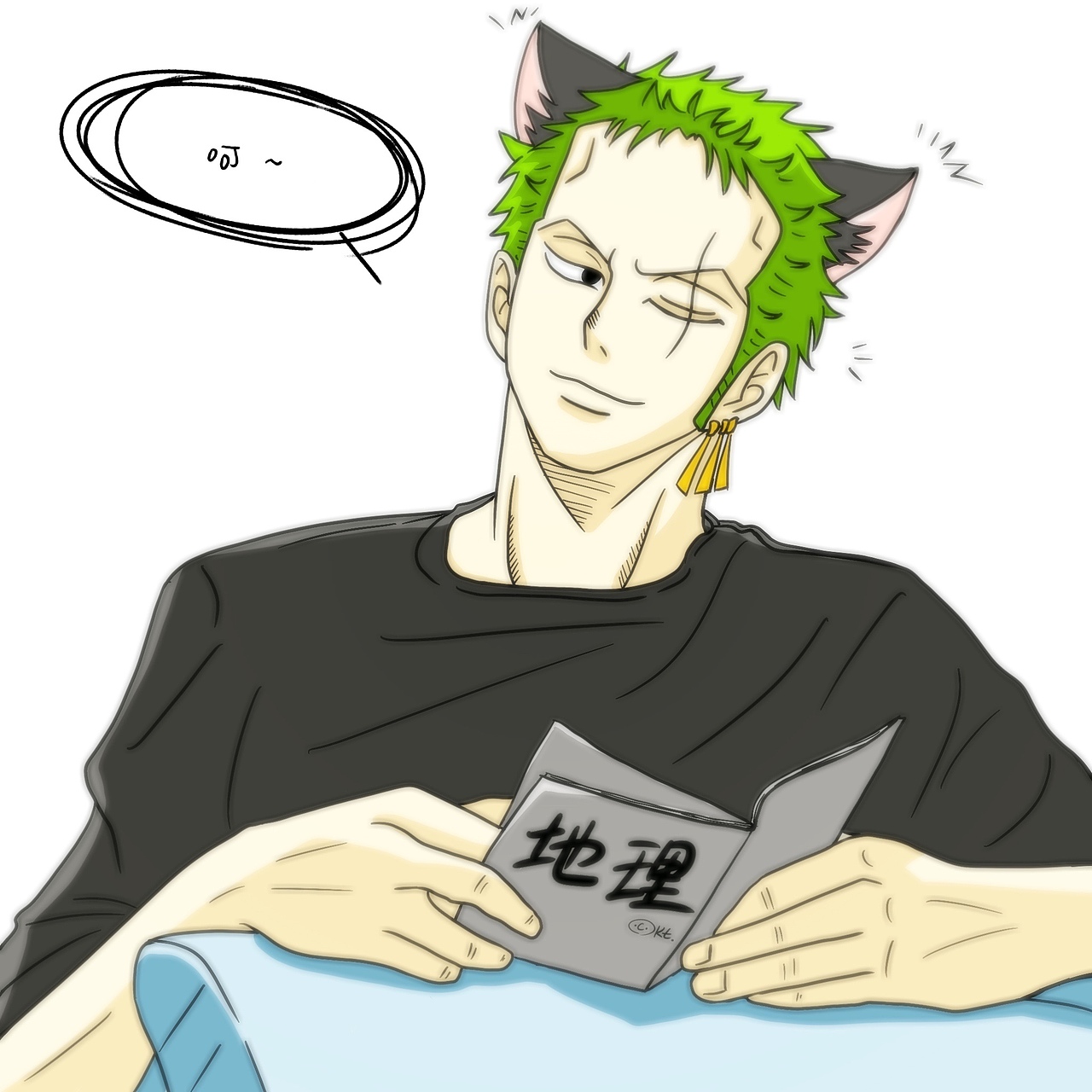 最近画的索香同人作品请笑纳[z偷笑]