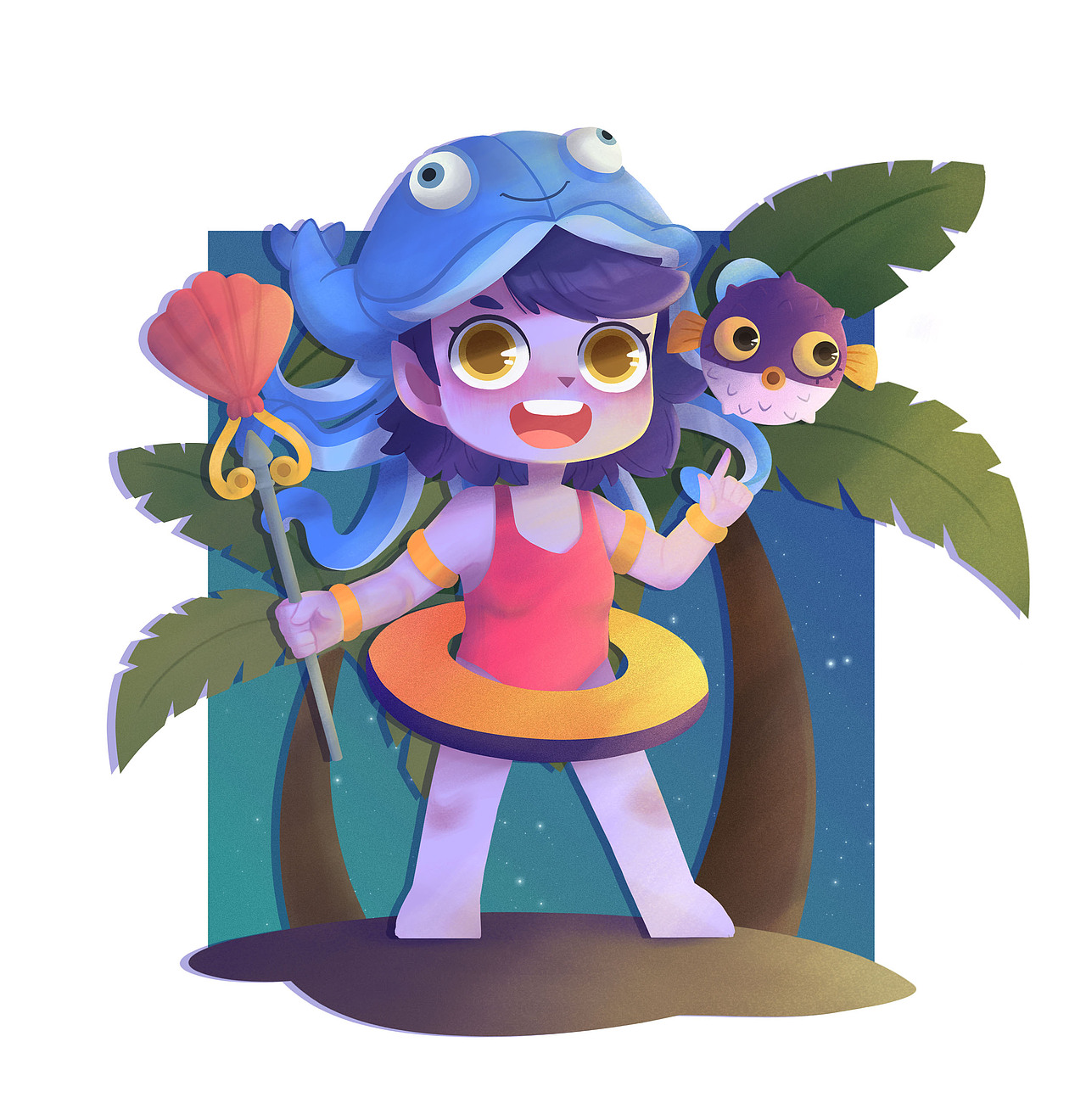 英雄联盟泳池派对同人