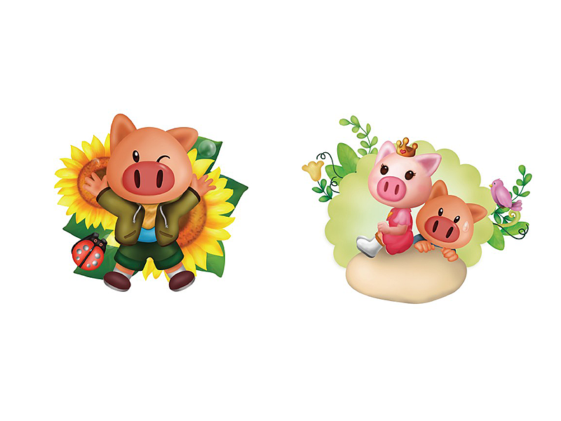 卡通设计（图ZOTk5MDY1MTY=） - 概念设定 - 站酷设计师鹿子而已原创素材 - 站酷ZCOOL