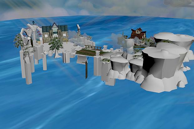 3d vrp虚拟现实《互动乐园 》|三维|场景|蛋挞丸子_原创作品-站酷