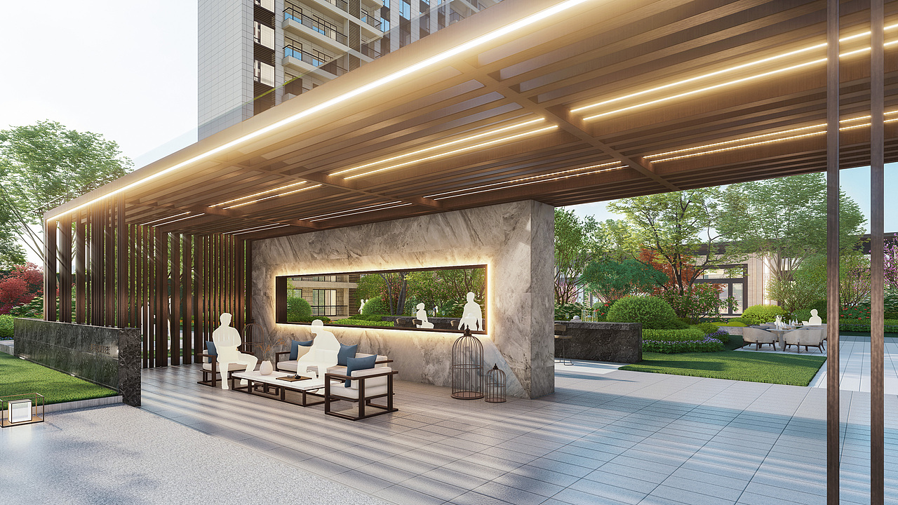 lumion示范区渲染效果图(二)