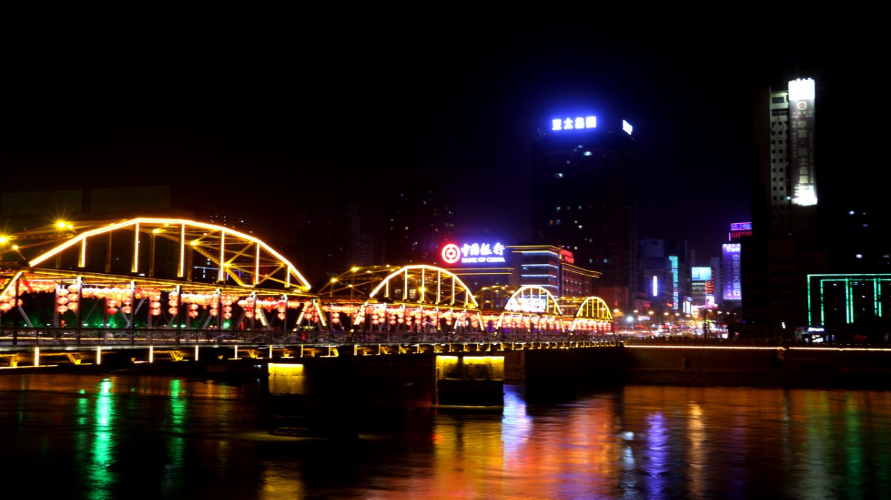 漳州中山桥夜景图片图片