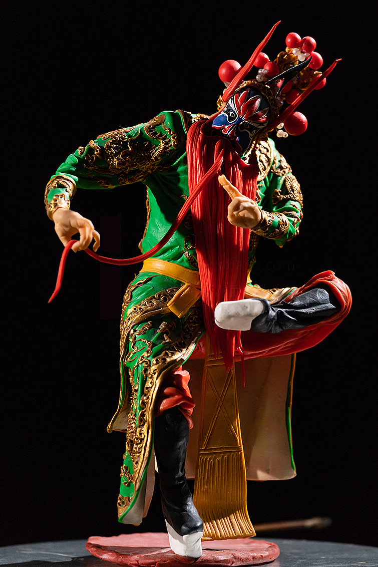 肖占行面塑作品