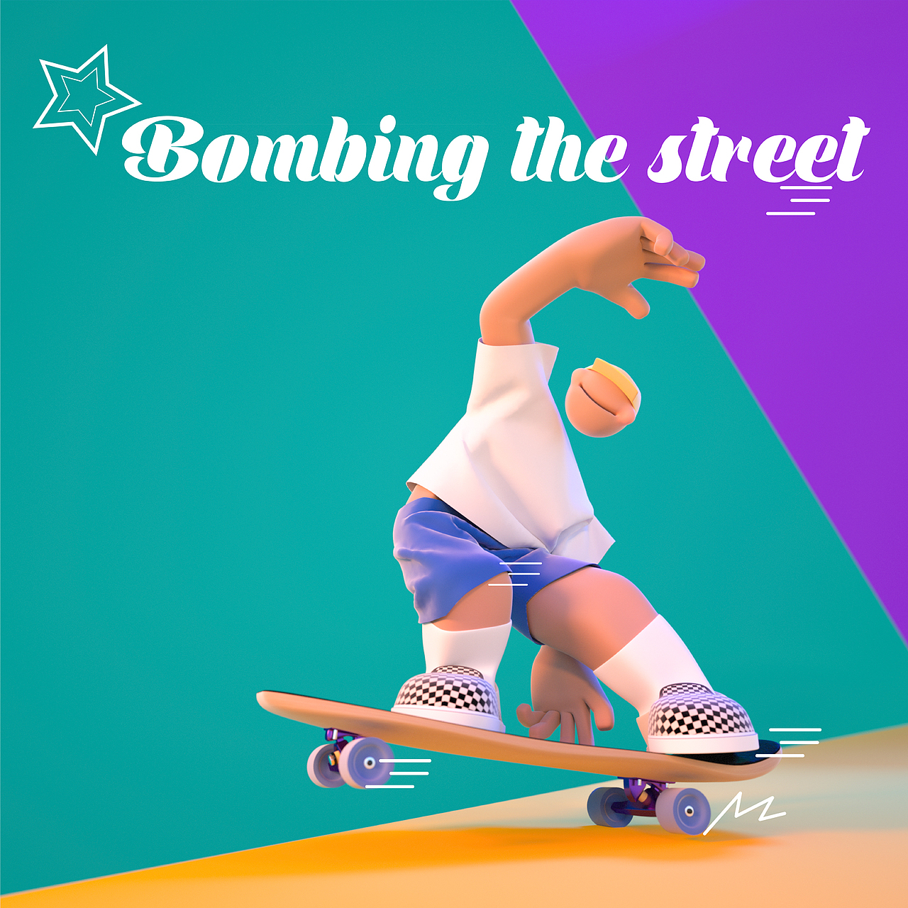 Skateboy Bob/2020/去梦里云滑板（图ZMjAyMDI5NzQ4） - 人物/生物 - 站酷设计师q1lin原创素材 - 站酷ZCOOL