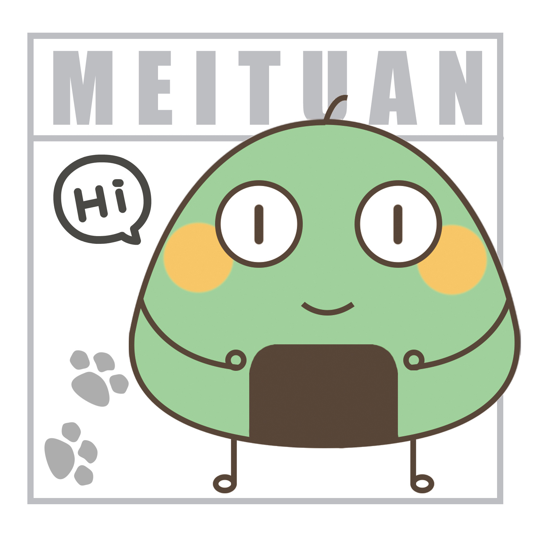 团团——美团形象设计