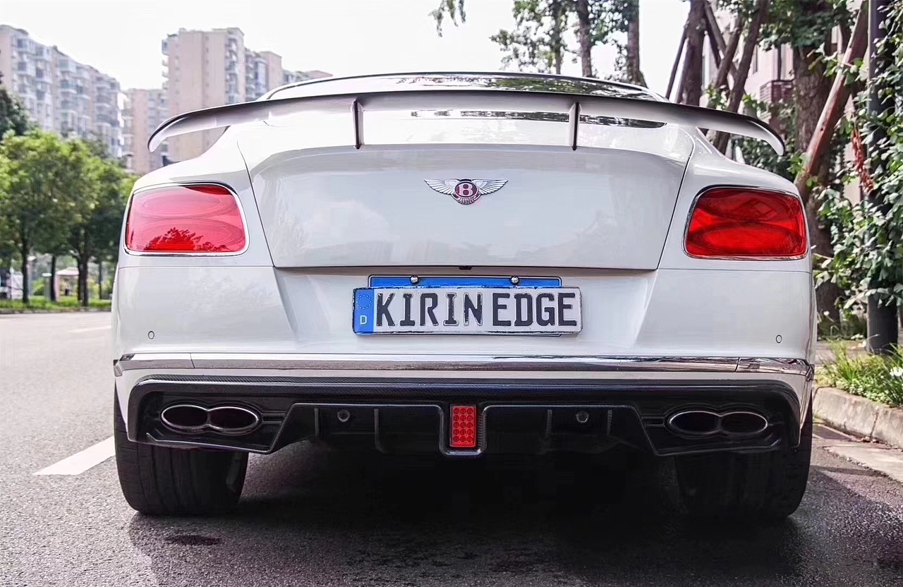 宾利欧陆gt改装startech包围前唇侧裙风刀带灯后唇尾翼