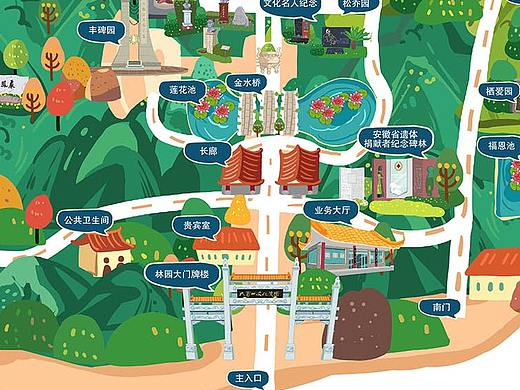 手绘地图