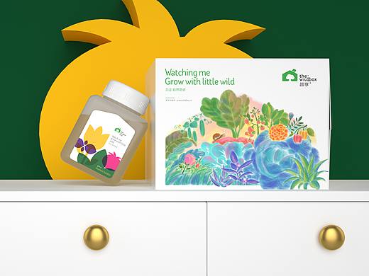 三维建模渲染:蔬亨营养液/包装效果图