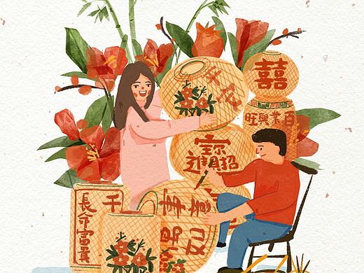 潮汕油纸灯笼🏮