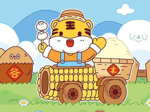 老虎随心画（个人主页-ZNTY4MDc5MjA=） - 创作习作 - 站酷设计师田大鹿原创素材 - 站酷ZCOOL