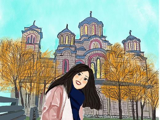 用画笔留住旅行的触动和美好