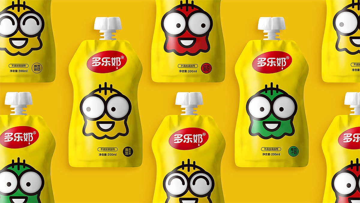 多乐奶包装设计用好品牌名称打造品牌力