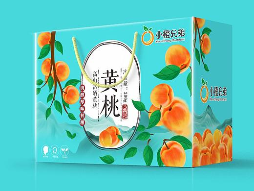 桃包装设计