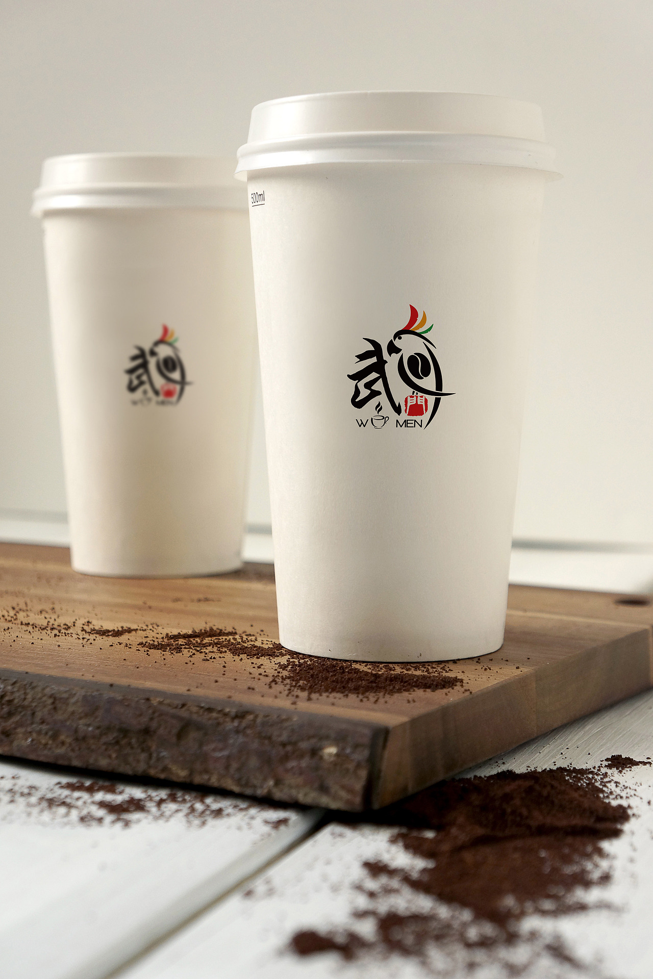 咖啡馆LOGO应用例图（图ZMTc0NzEyMTYw） - 品牌 - 站酷设计师通灵书生原创素材 - 站酷ZCOOL