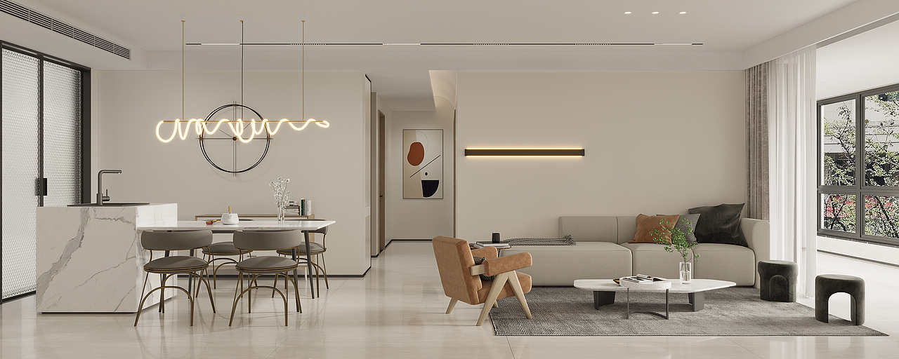 时令设计-现代平层项目