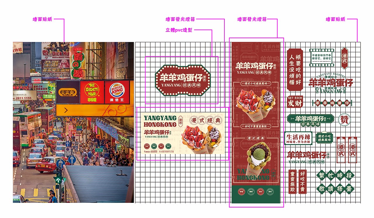 港式鸡蛋仔品牌设计全案（图ZMjk2MTM0MTEy） - 品牌 - 站酷设计师艺高刘胆大原创素材 - 站酷ZCOOL