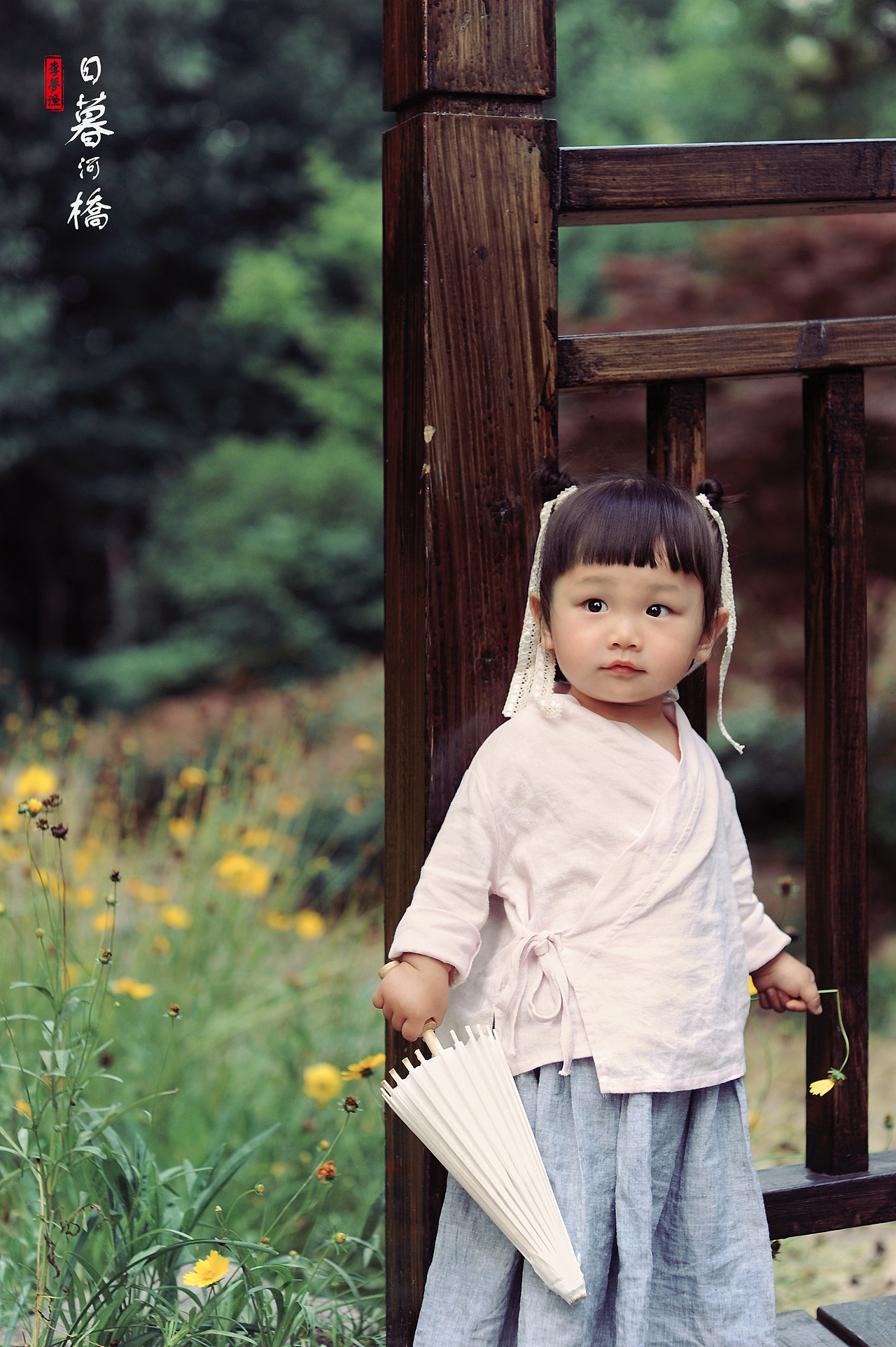 汉服小萝莉之日暮河桥（图ZODM1NDM2MzI=） - 人像摄影 - 站酷设计师腰果虾仁原创素材 - 站酷ZCOOL