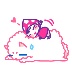 小喵与大白（二）（图ZMjM1NTg5NjEy） - 网络表情 - 站酷设计师兰朵兰朵原创素材 - 站酷ZCOOL