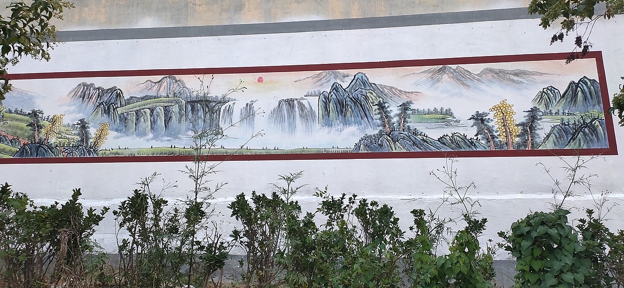 山水文明乡村乡村文化垃圾分类|其他|其他|青竹墙绘_原创作品-站酷