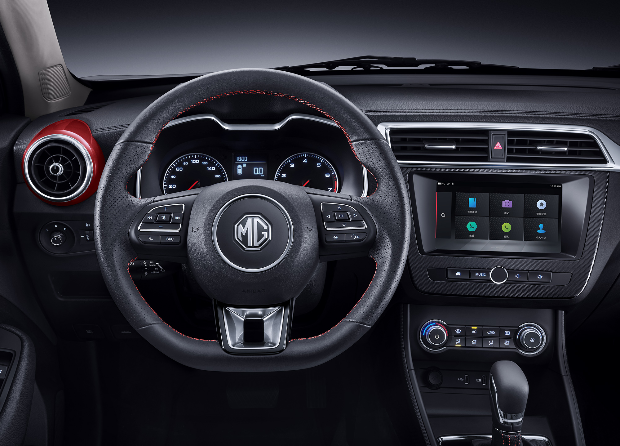 汽车——名爵zs 内饰