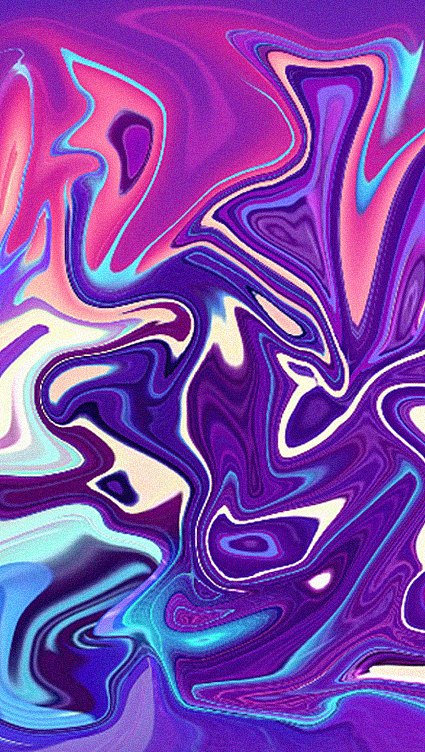 液化流体渐变海报